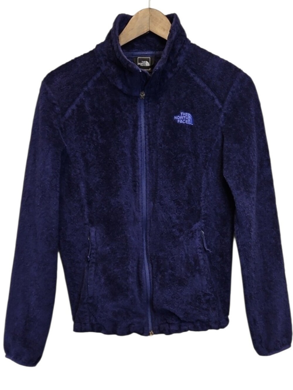 The North Face Navy/purple Full Zip Jacket, Size Small